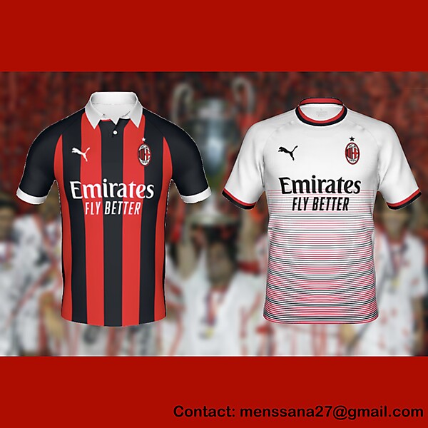 AC Milan hypothetical match jerseys