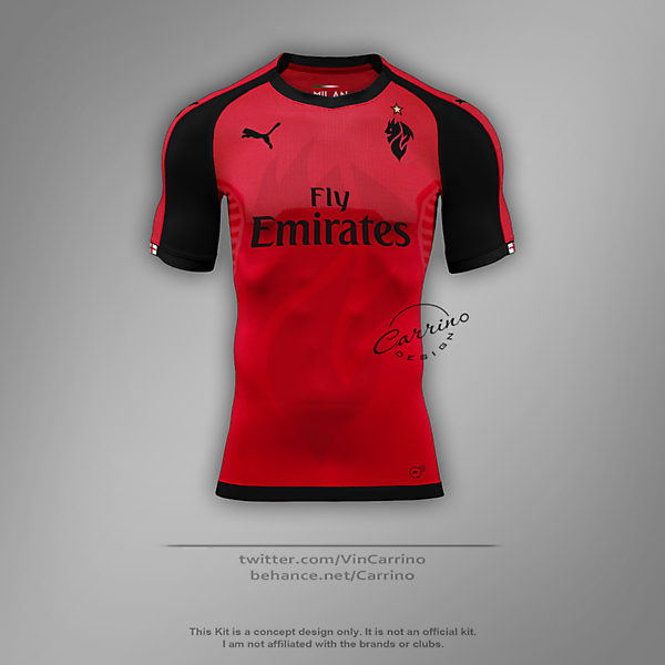 AC Milan Third Shirt | Concept Design