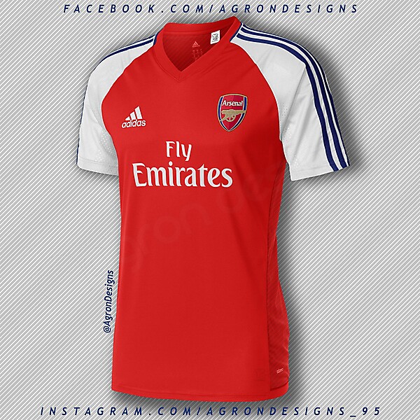 Adidas Arsenal Home Kit Concept