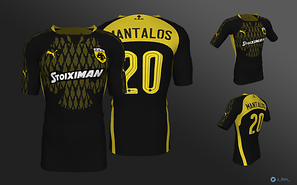 AEK Athens Away Kit 