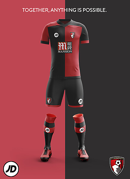 AFC Bournemouth Home Kit 2016/17