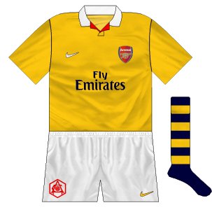 Arsenal 50s throwback set