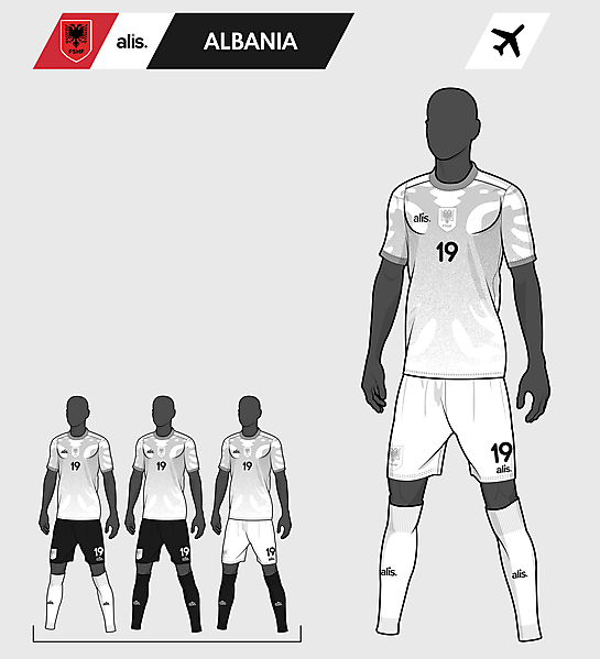 alis. X Albania - Away