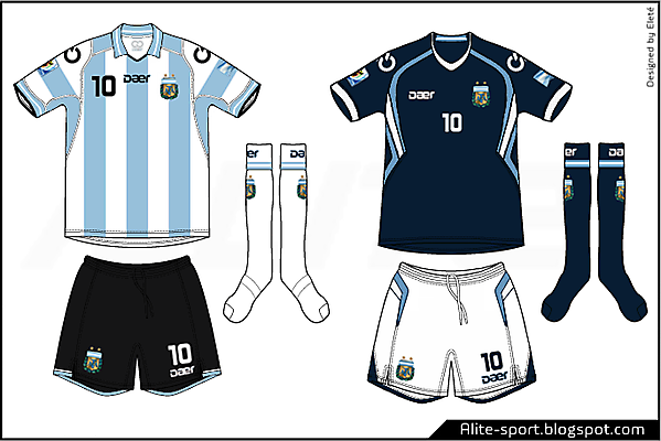 Argentina Daer Home & Away Kit