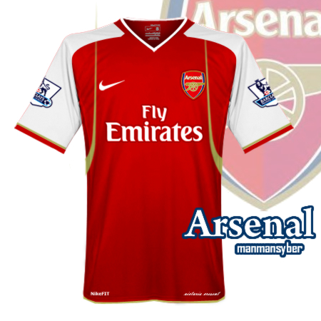 Arsenal Home Kit 09/10