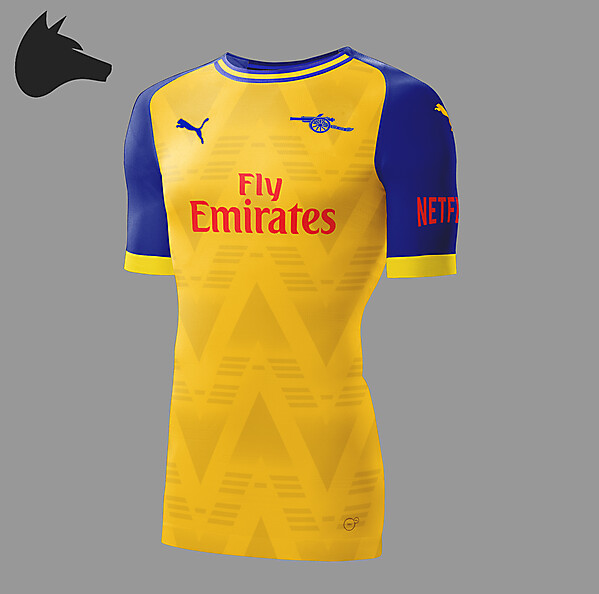 Arsenal away 19-19