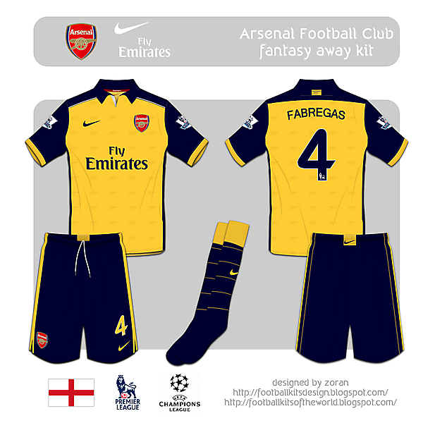 Arsenal F.C. fantasy away