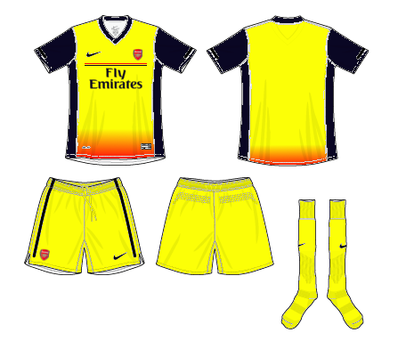 Arsenal Away Kit