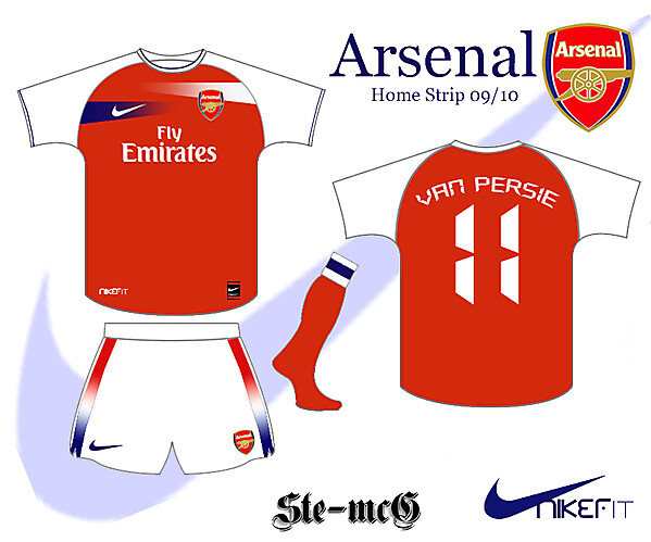 Arsenal Home strip