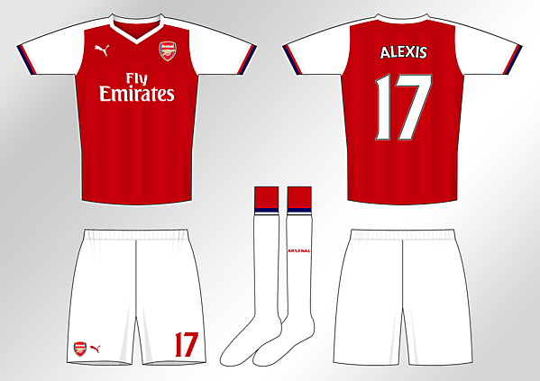 Arsenal home kit