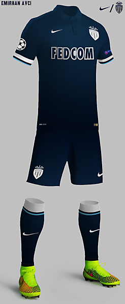 AS Monaco 3rd Kit Design