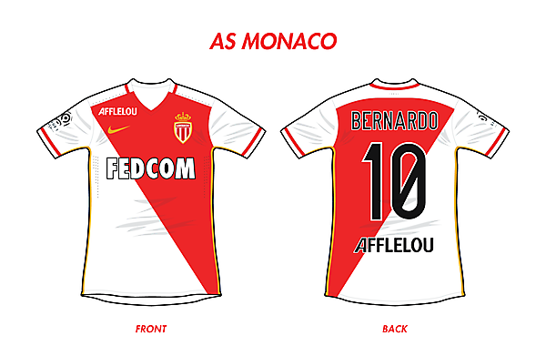 AS Monaco Home 2015/16