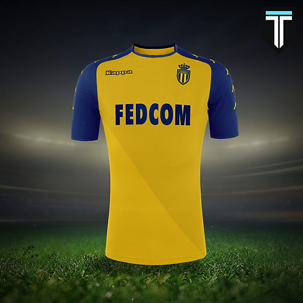 AS Monaco Kappa Away Kit Concept