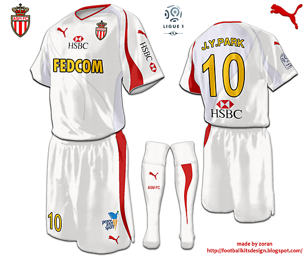 AS Monaco fantasy third