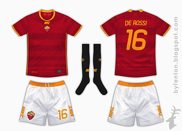 AS Roma Home Kit - Nike