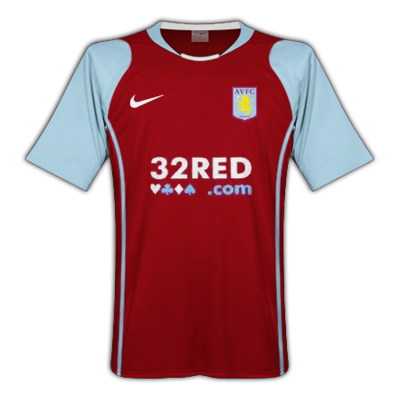 Aston Villa Home Kit 2