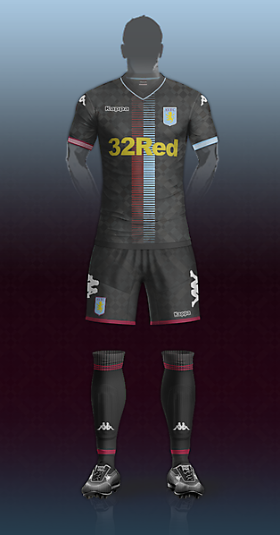 Aston villa & Kappa third kit concept