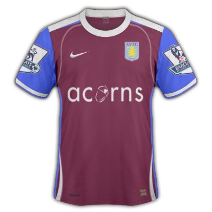 Aston Villa Home Kit