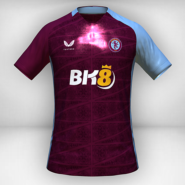 aston villa home t-shirt