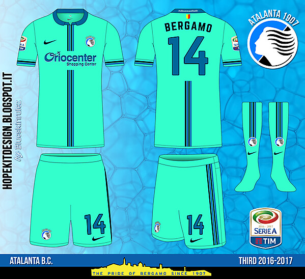 ATALANTA B.C. NIKE 2016/2017 CONCEPT