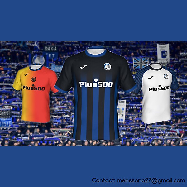 Atalanta BC hypothetical match jerseys