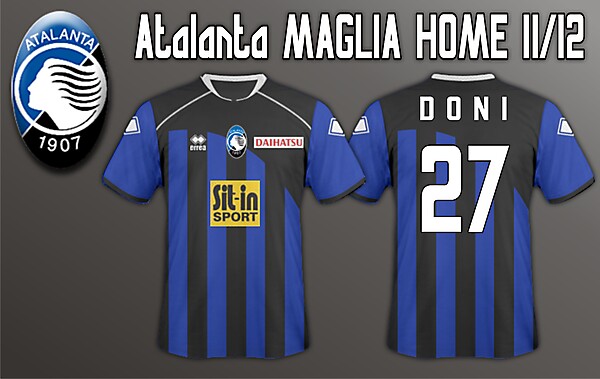 Atalanta Home 11/12