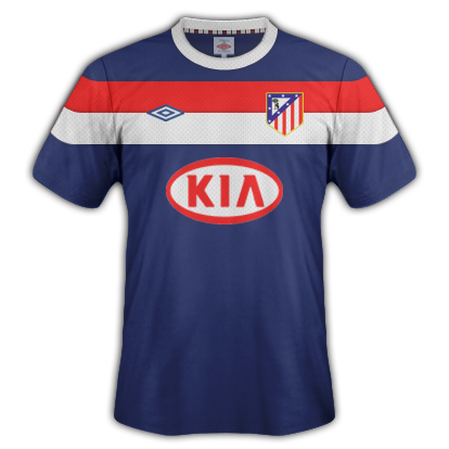 Atletico de Madrid fantasy kits with Umbro