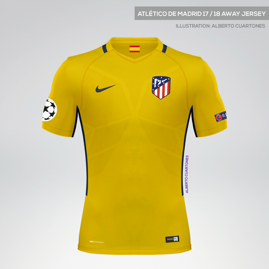 Atlético de Madrid 17/18 Away Jersey