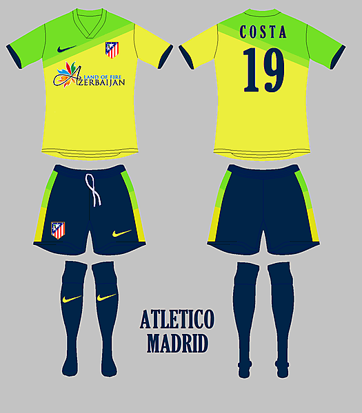 Atletico Madrid Away