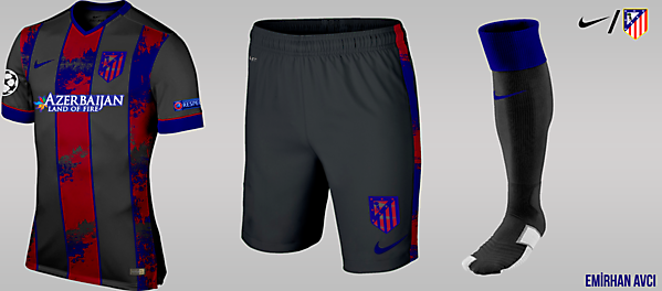 Atletico Madrid Away Kit Design