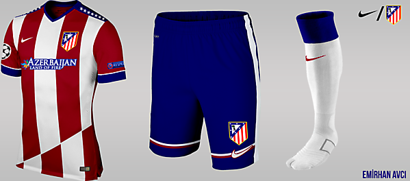 Atletico Madrid Home Kit Design