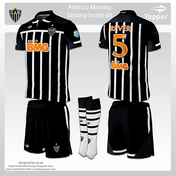 Atletico Mineiro fantasy home and away