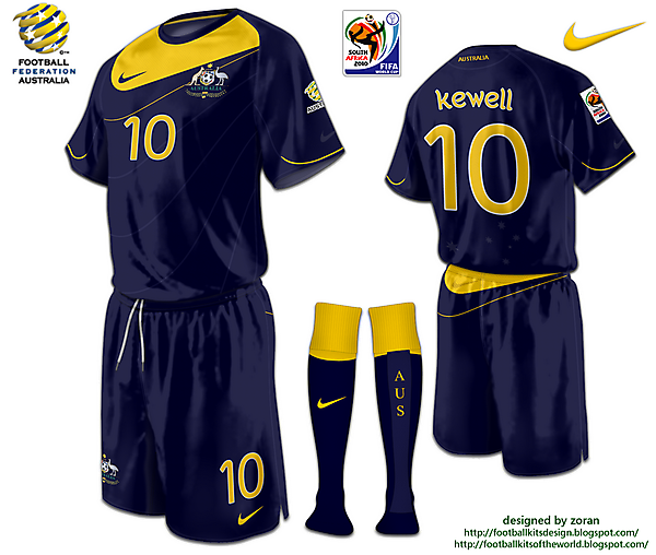 Australia World Cup 2010 fantasy away