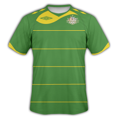 Australia Away 2010 Umbro World Cup Shirt