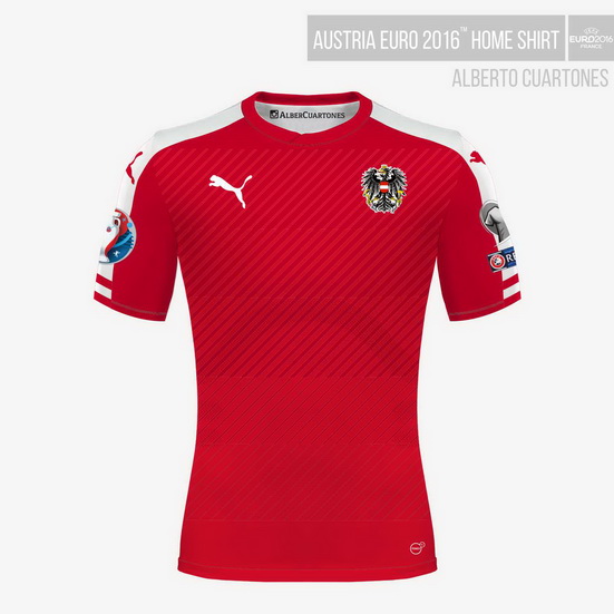 Austria UEFA EURO 2016™ Home Shirt