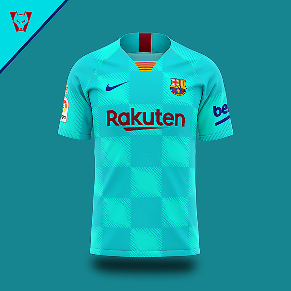 Barca Nike 19/20 away concept