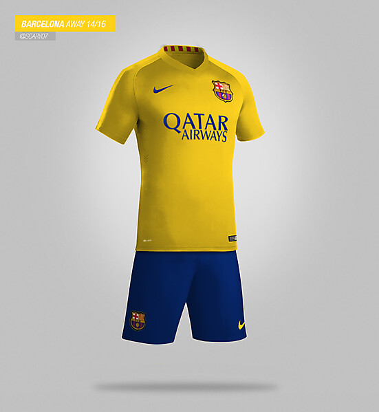 Barcelona - Away 15/16