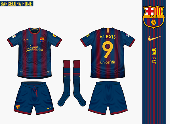 Barcelona Home Nike 2012/13