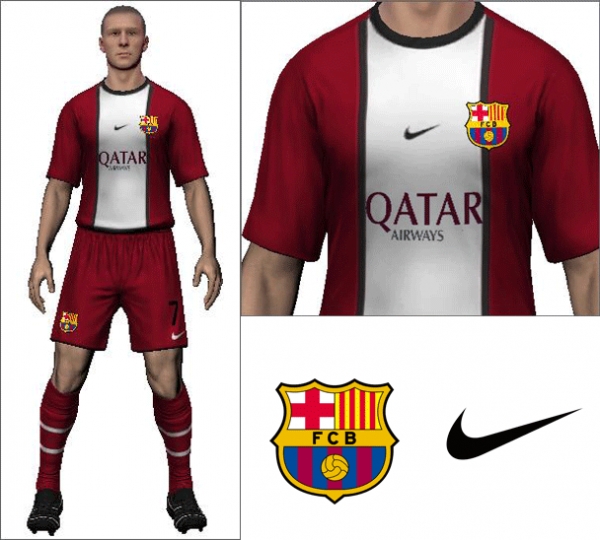 Barcelona 2014/15 Away Kit