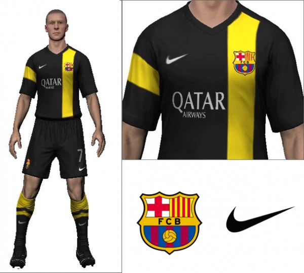 Barcelona 2014/15 Third Kit