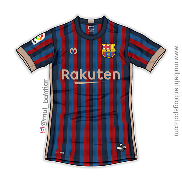 Barcelona 2022-2023 Home Jersey Concept