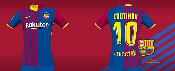 BARCELONA 21-22 FANTASY HOME KIT 