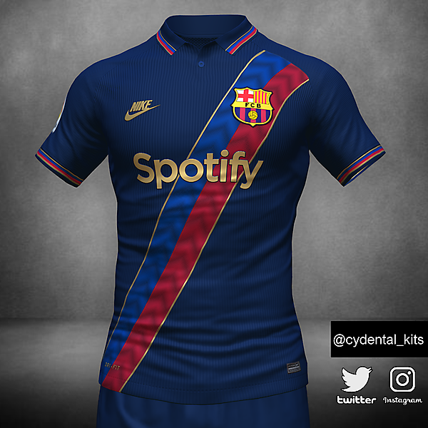 Barcelona Away / third kit concept