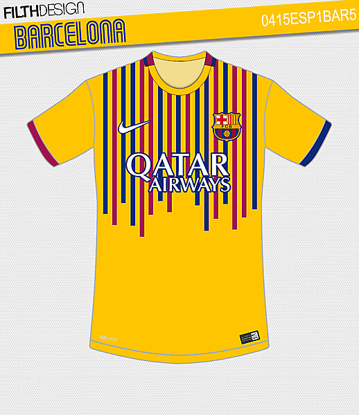 Barcelona Away Design