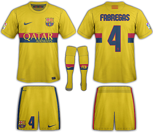 Barcelona away fantasy