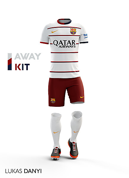 Barcelona away kit 16/17