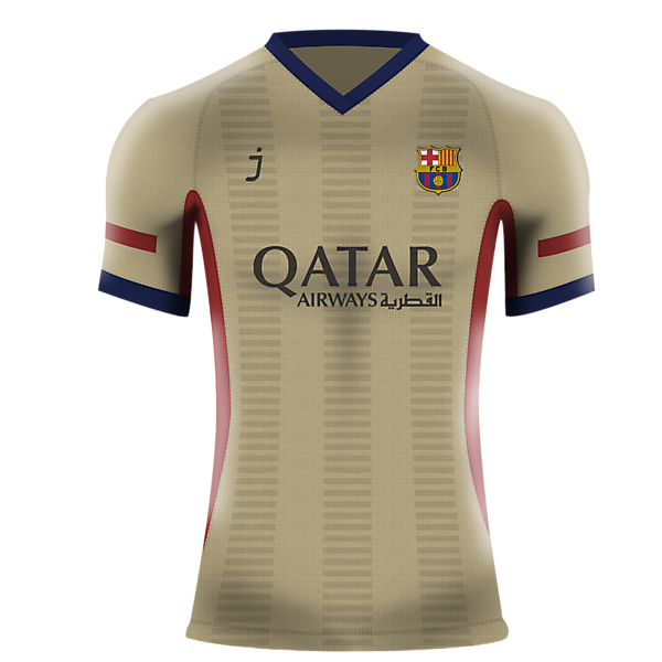 Barcelona Away shirt by J-sports