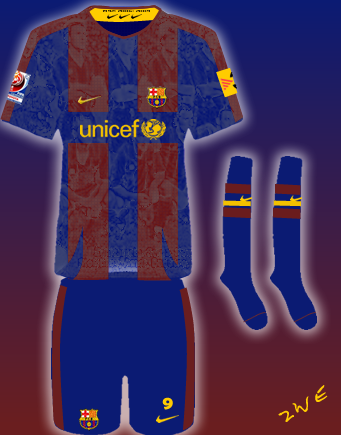 FC Barcelona Home Fantasy Kit