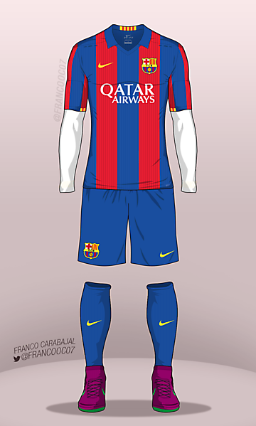 Barcelona Home 16/17 (Concept)