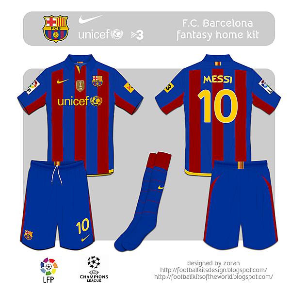 F.C. Barcelona fantasy home